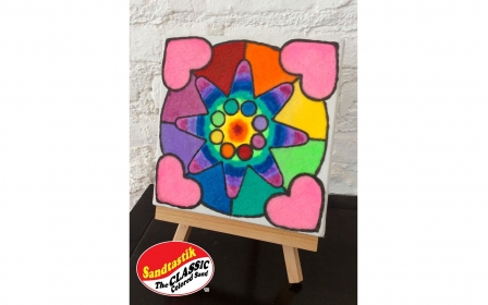Mandala Sand Art